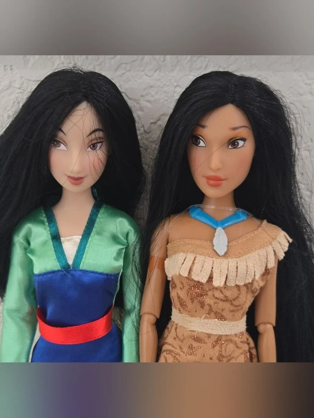 Disney Mulan And Pocahontas Dolls